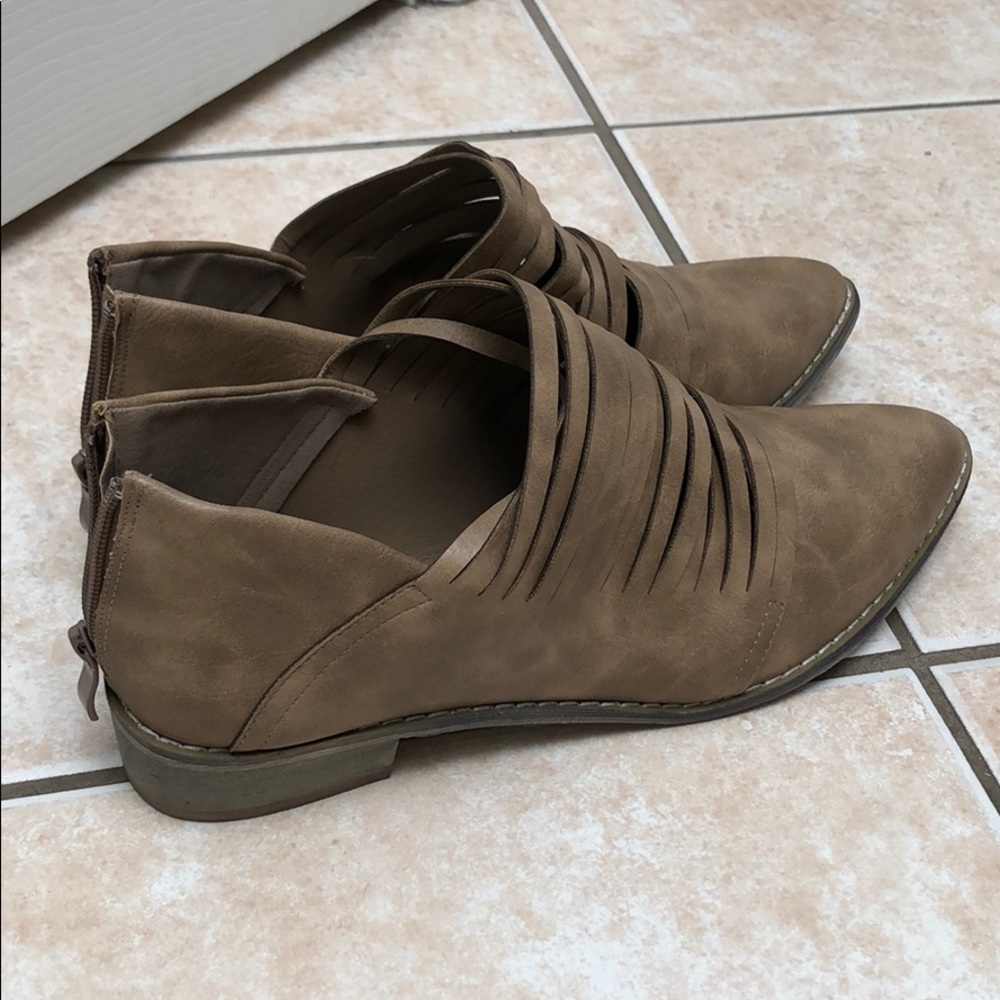 Taupe shoes - brand new- never worn!